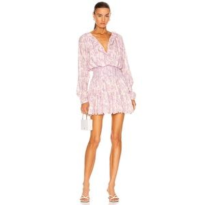 Revolve House of Harlow 1960 pink/purple mini dress